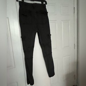 H&M Black/Dark grey skinny cargos